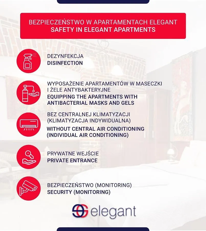 Elegant Apartments 크라쿠프